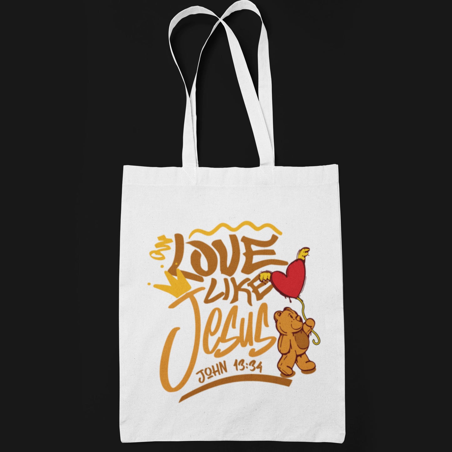 Love Like Jesus Tote Bag – Carry Kindness Everywhere