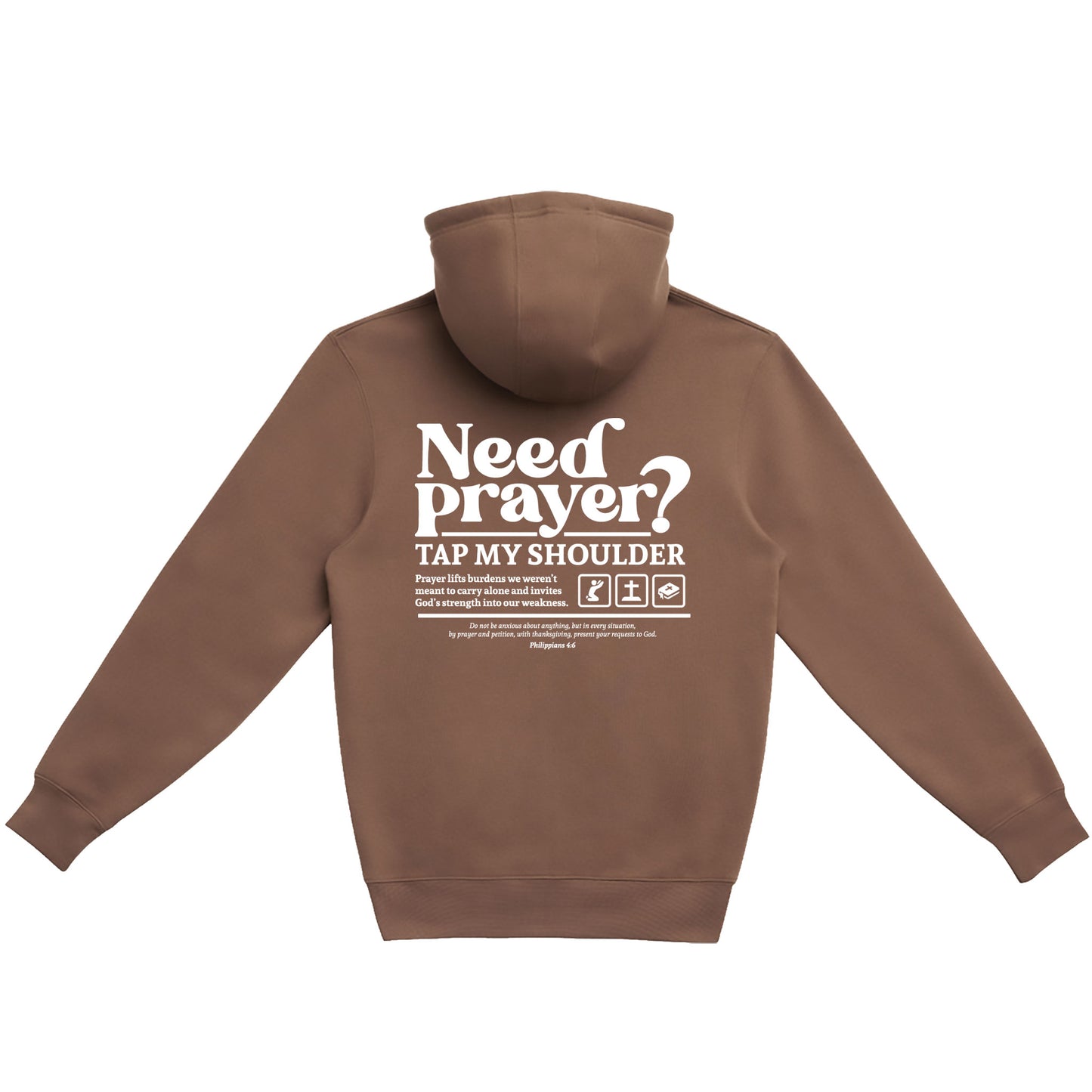 Need Prayer Christian Zip-Up Hoodie | Faith Outreach Apparel