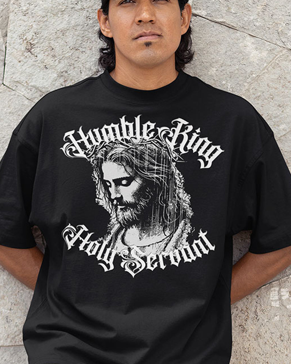 Humble King, Holy Servant – Jesus Christian Graphic Tee