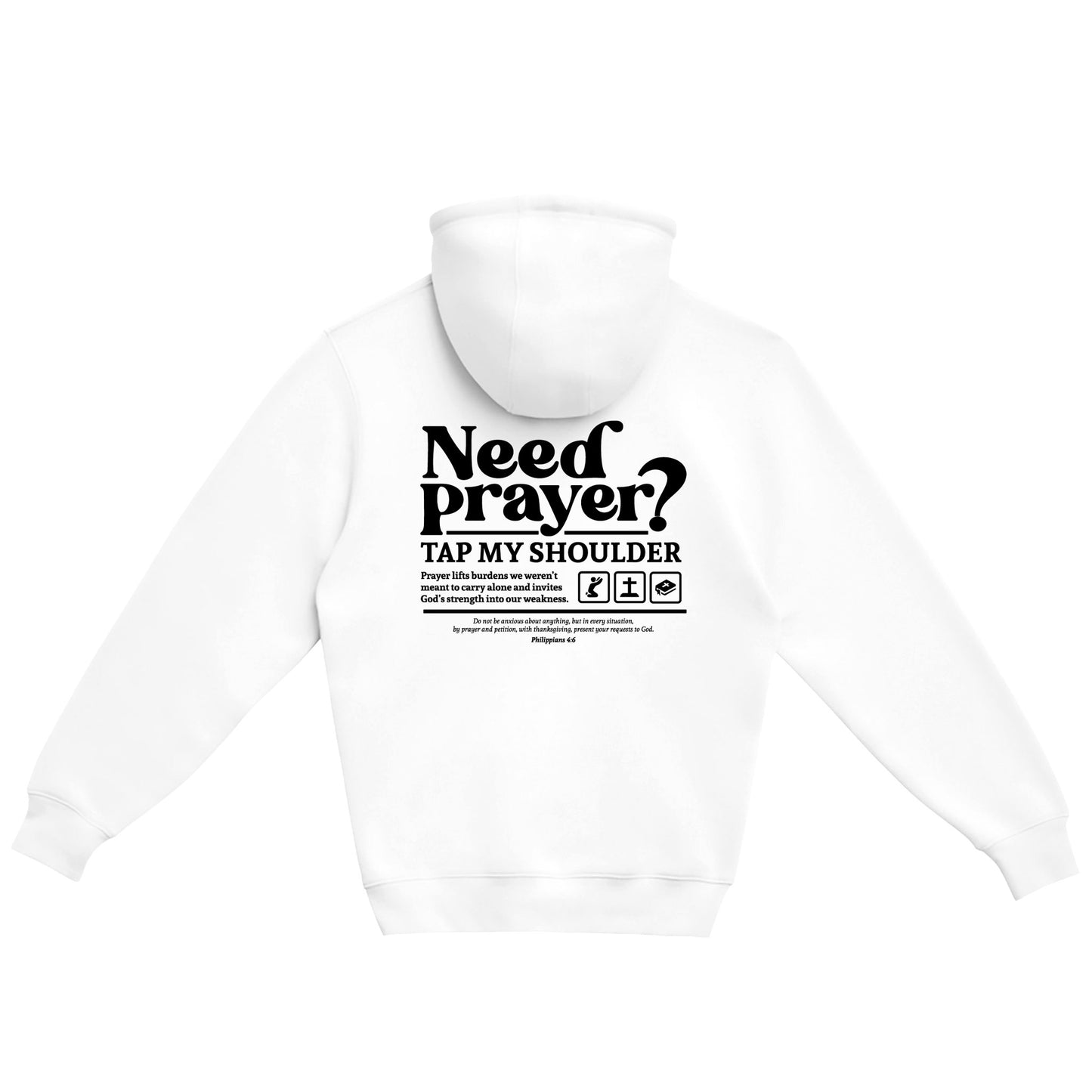 Need Prayer? Christian Zip-Up Hoodie | Faith Based Streetwear