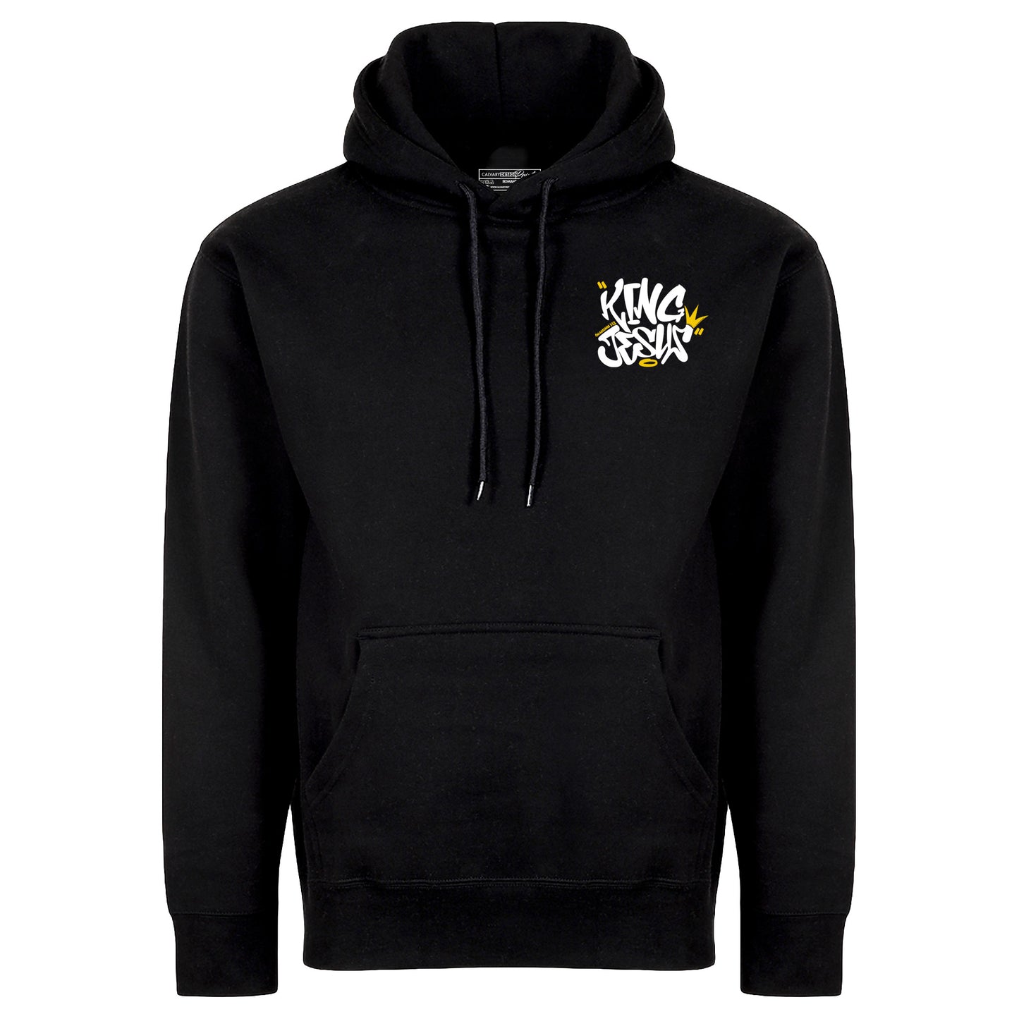 King Jesus Graffiti Hoodie – Christian Streetwear Essential