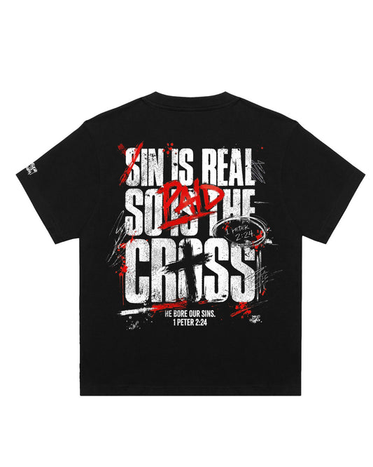 Sin Is Real Oversized Tee