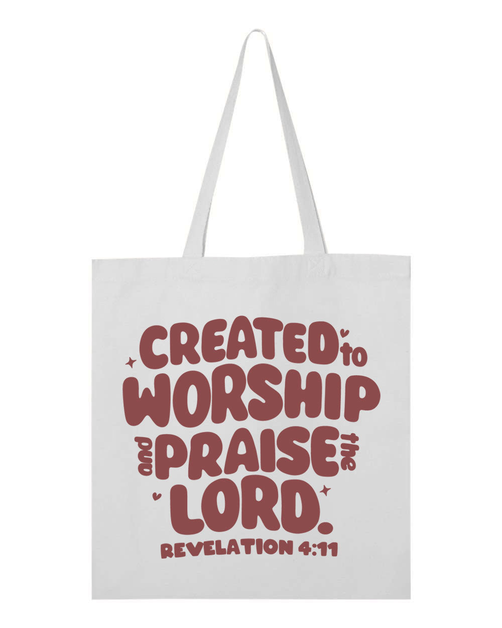 Created to Worship & Praise the Lord – Tote Bag