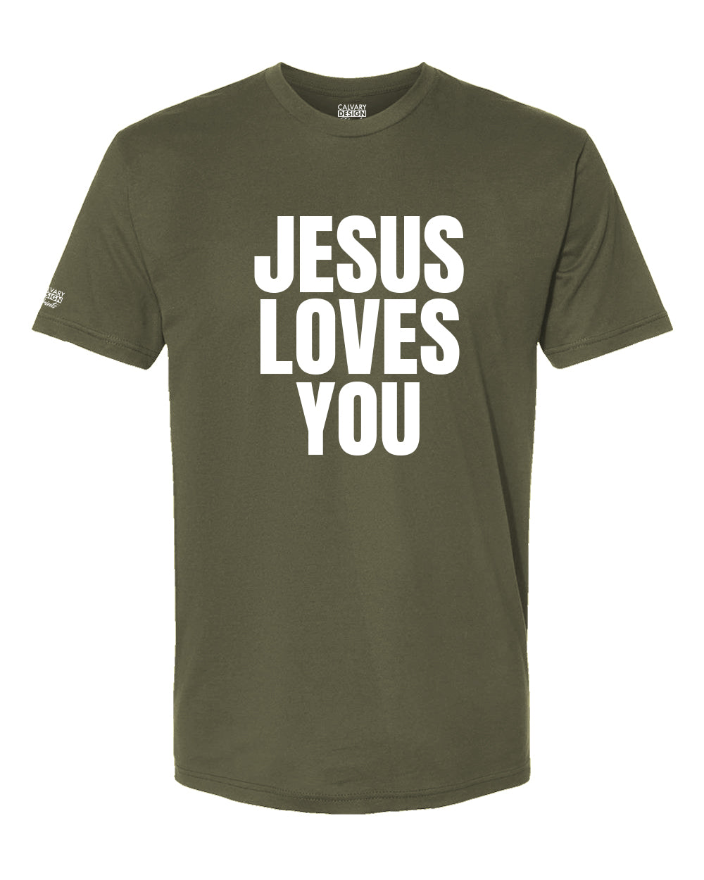 Jesus Loves You T-Shirt | Christian Faith Shirt | Bold Gospel Message Tee