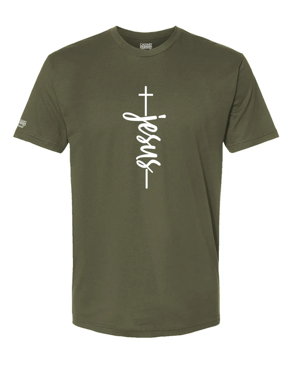 Jesus Cross T-Shirt | Minimalist Christian Shirt | Faith-Based Graphic Tee