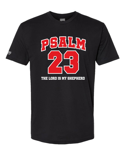 Psalm 23 Christian T-Shirt | The Lord Is My Shepherd Faith Tee