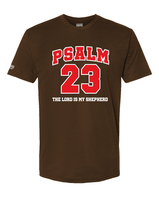 Psalm 23 Christian T-Shirt | The Lord Is My Shepherd Faith Tee