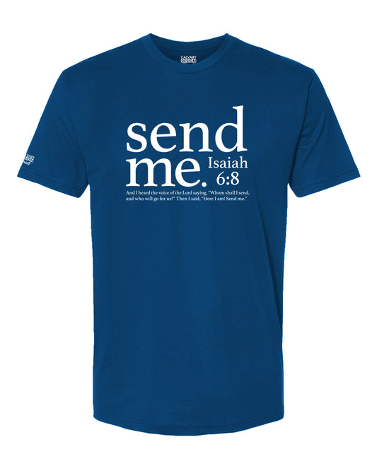 Send Me Christian T-Shirt | Isaiah 6:8 Faith Calling Tee