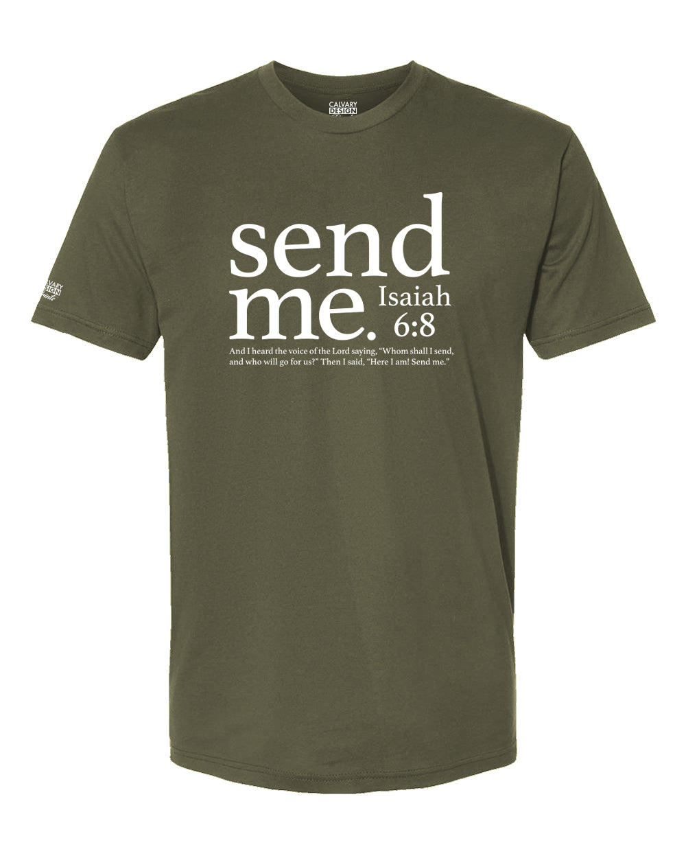 Send Me Christian Tee – Isaiah 6:8