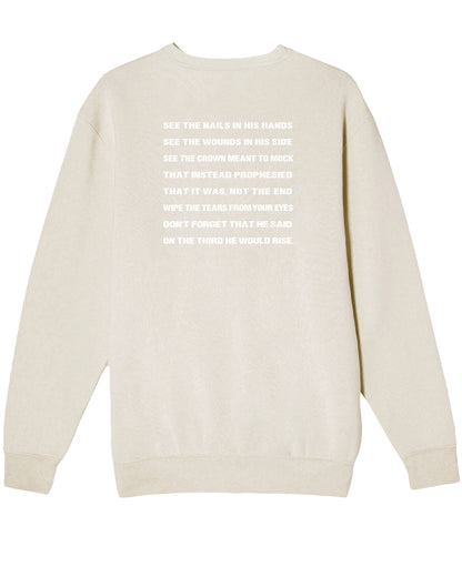 Jesus Is Alive Christian Resurrection Sweatshirt | Revelation 1:18