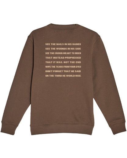 Jesus Is Alive Christian Resurrection Sweatshirt | Revelation 1:18