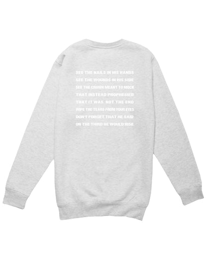 Jesus Is Alive Christian Resurrection Sweatshirt | Revelation 1:18