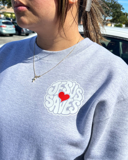 Jesus Saves Crewneck