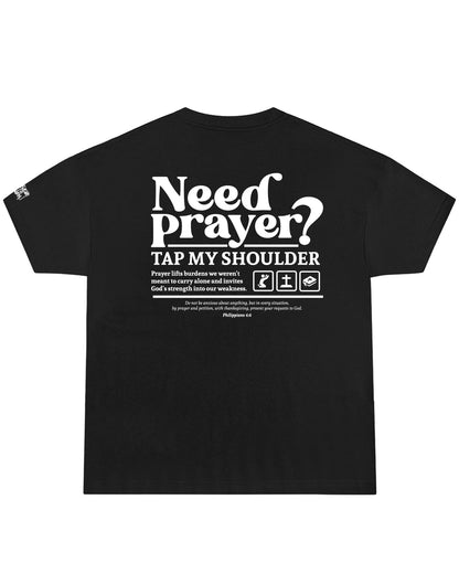 Need Prayer? Oversized Christian T-Shirt