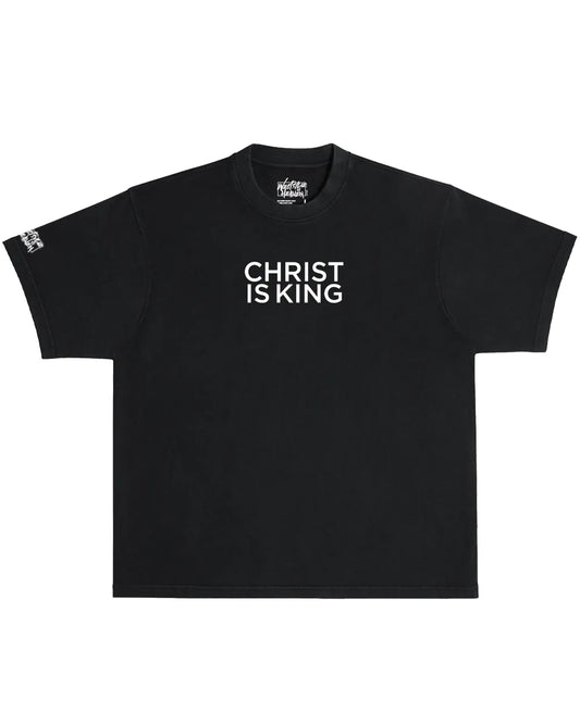 Christ Is King Box Tee | Premium Christian Streetwear | Westsyde of Heaven