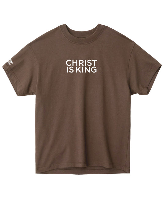 Christ Is King Heavyweight Christian Streetwear T-Shirt