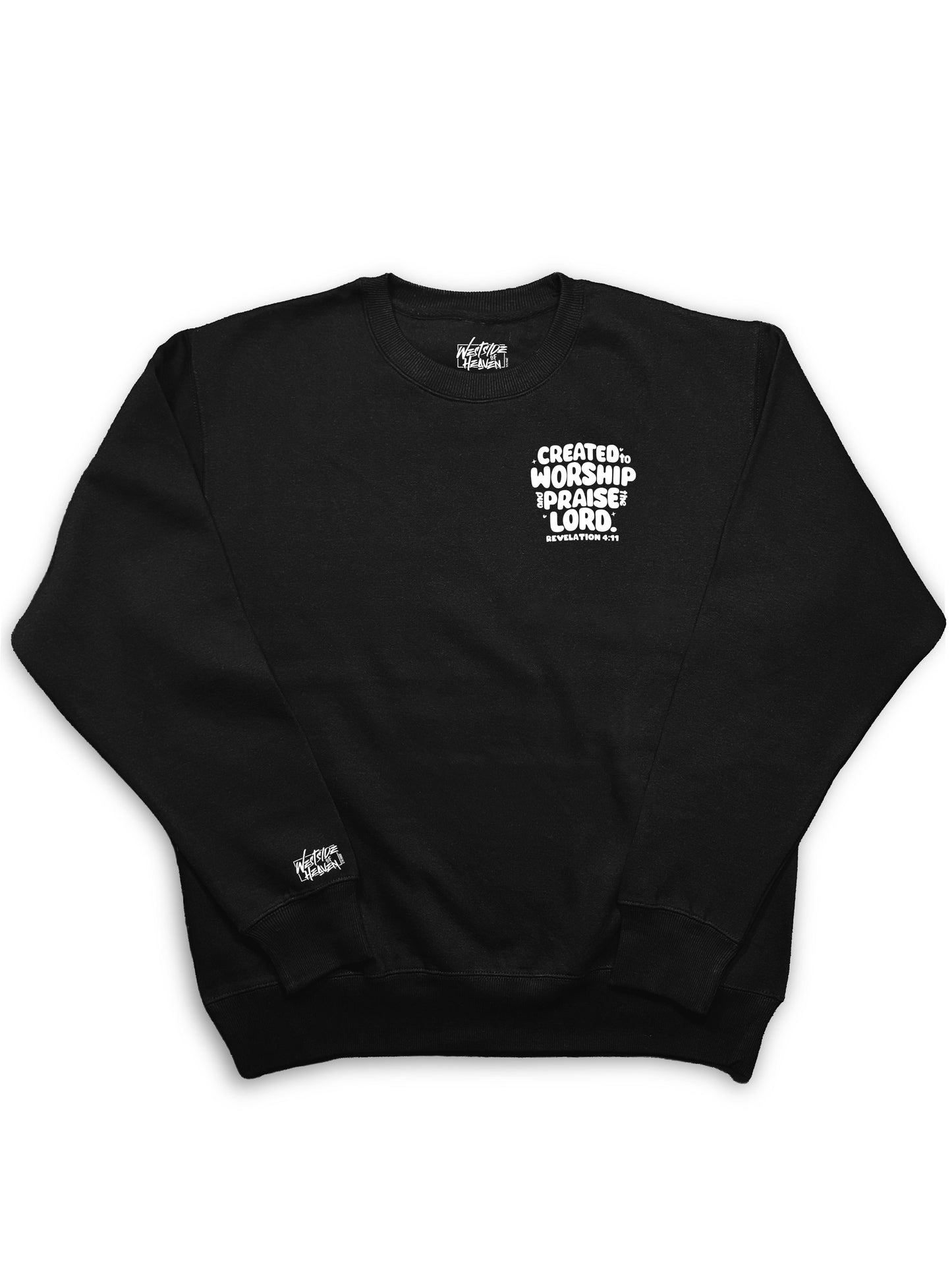 Created to Worship & Praise the Lord Crewneck Sweatshirt