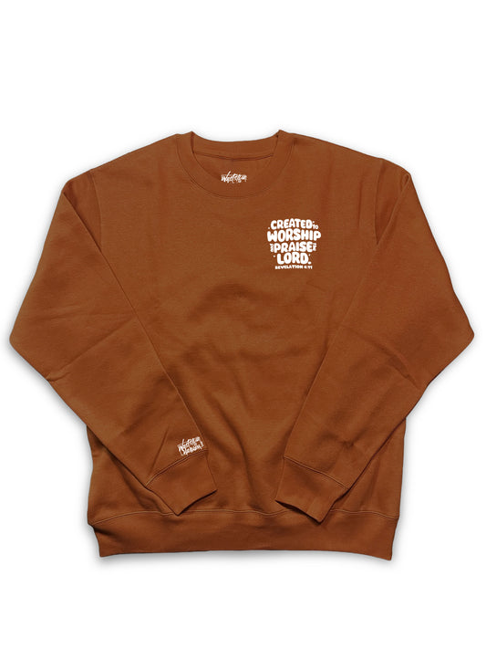 Created to Worship & Praise the Lord Crewneck Sweatshirt