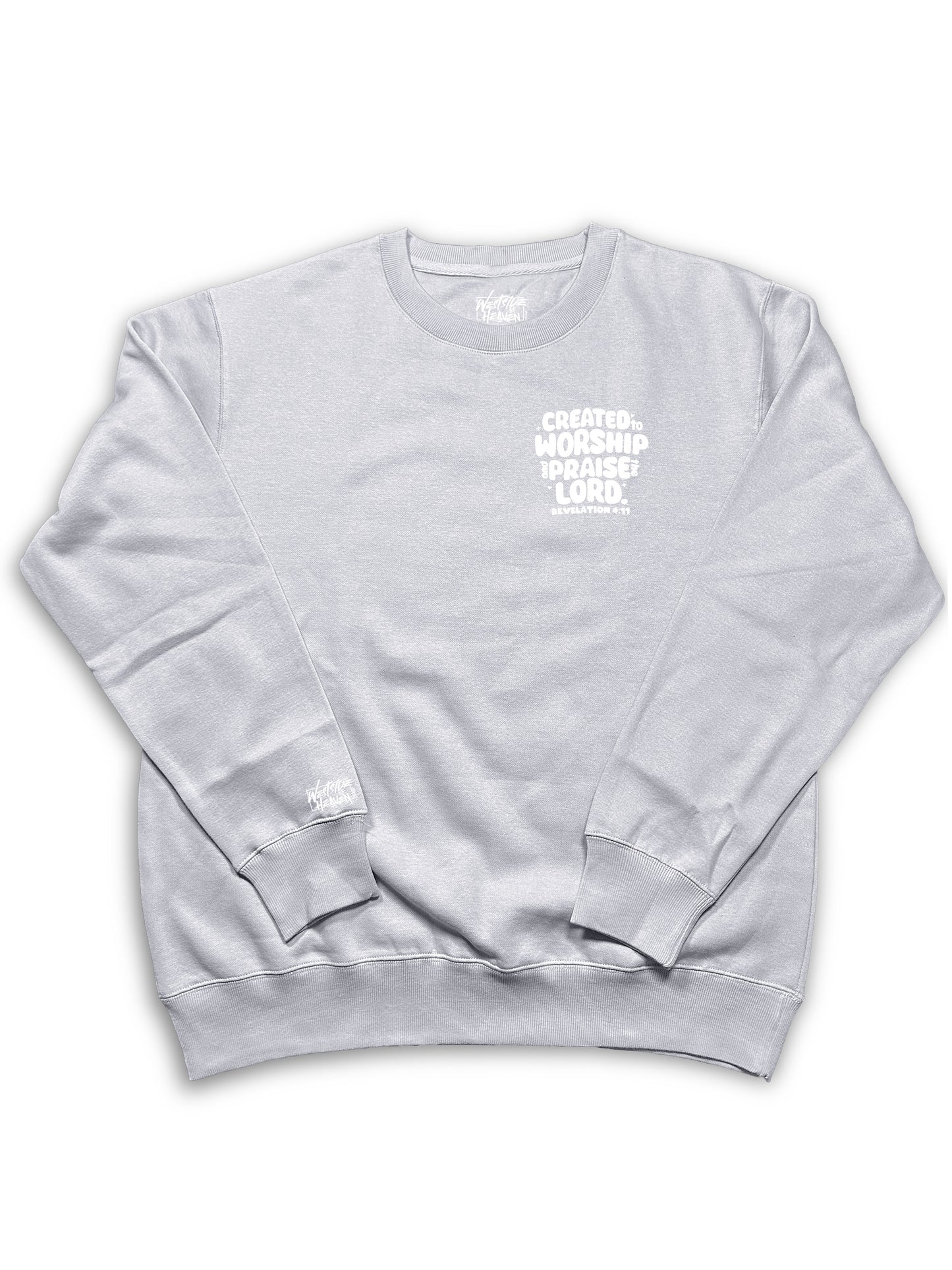 Created to Worship & Praise the Lord Crewneck Sweatshirt