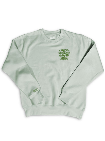 Created to Worship & Praise the Lord Crewneck Sweatshirt