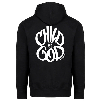 child of God streetwear hoodie bold Christian faith hoodie