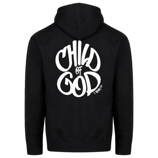 child of God streetwear hoodie bold Christian faith hoodie