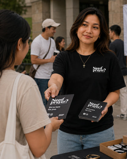 Need Prayer? Oversized Christian T-Shirt